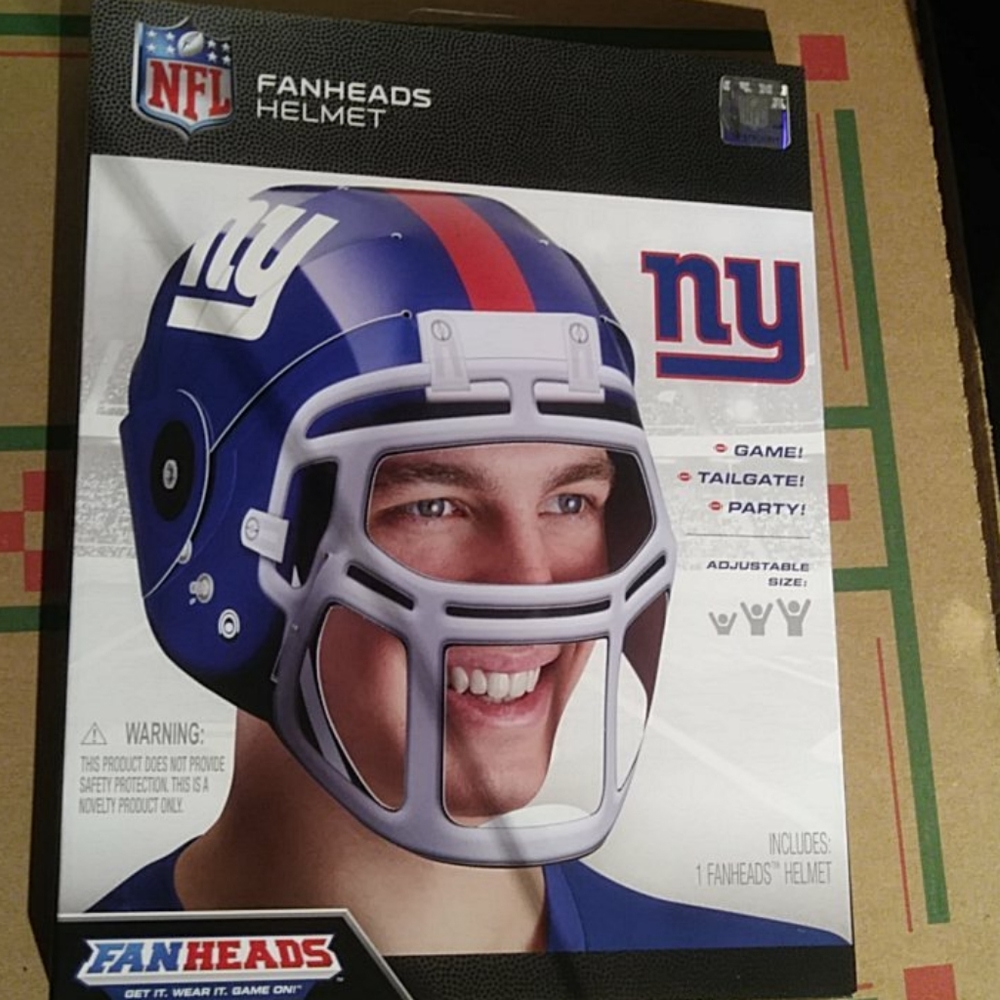 FANHEADS GIANTS NFL HELMET